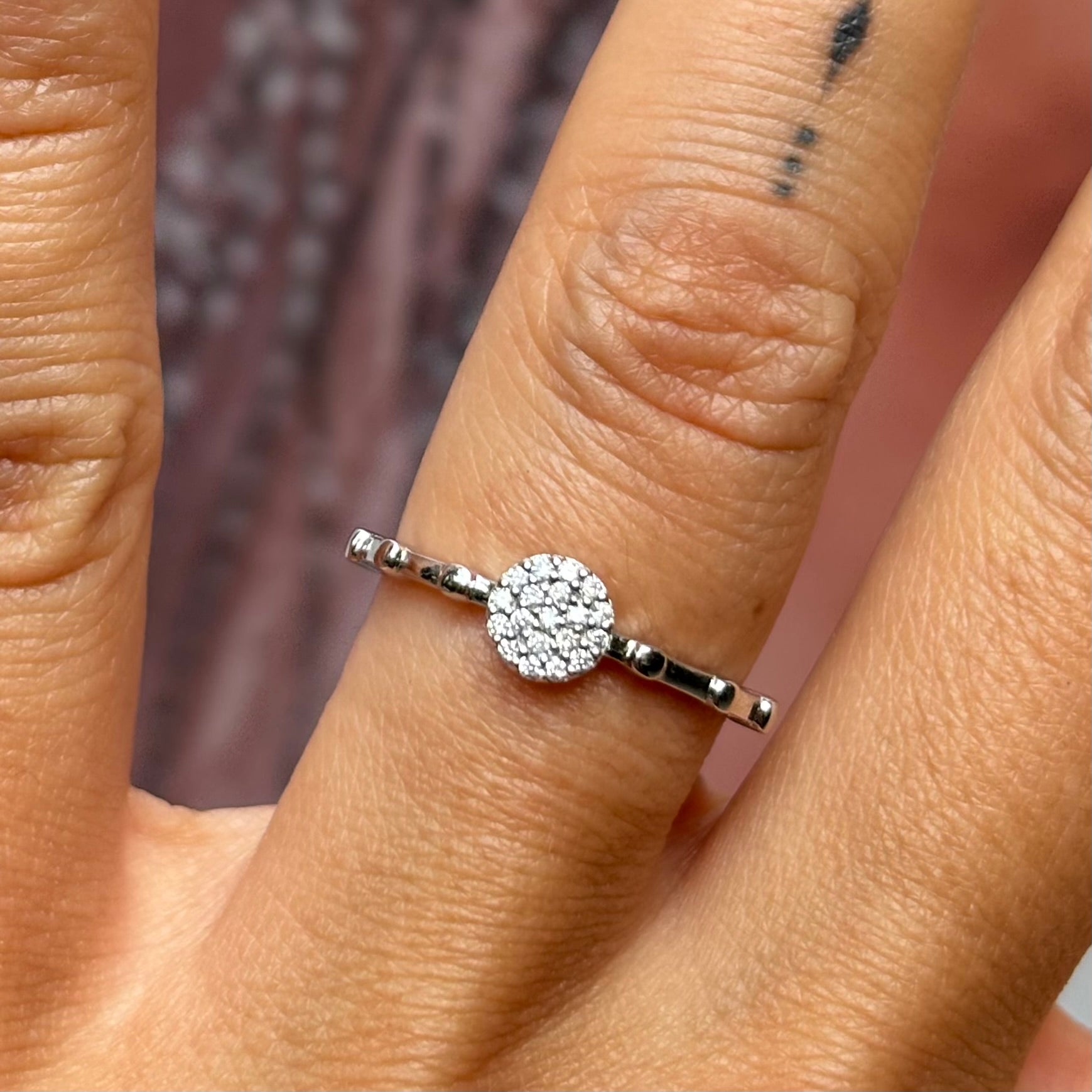 Златен пръстен за жени, модел пръстен подходящ за годеж, сватба, годишнина или друг специален повод